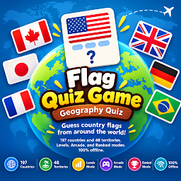 Flag Quiz Game-Geography Quiz app icon