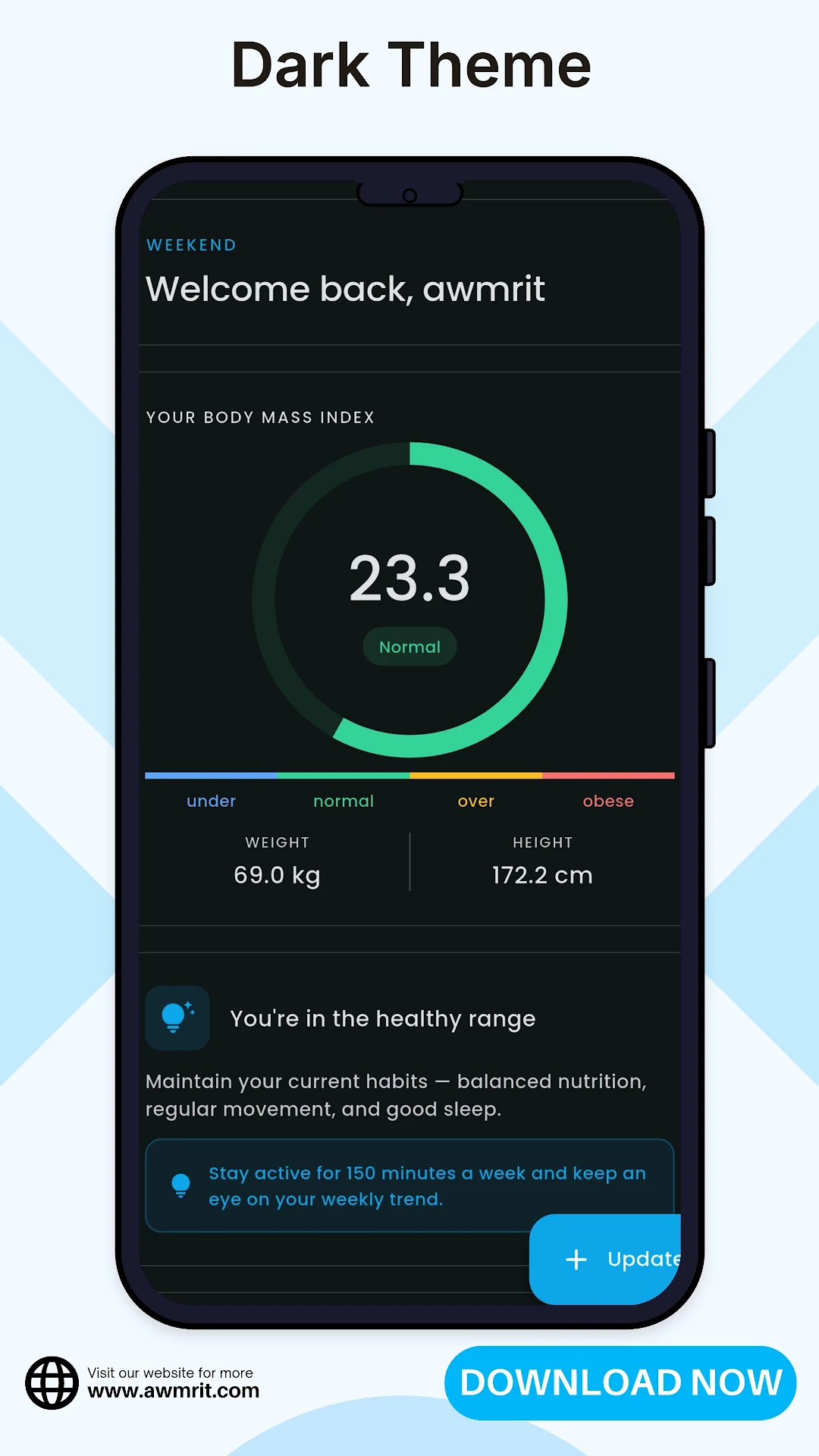 BMI Calculator - Weight Tracker screenshot 5