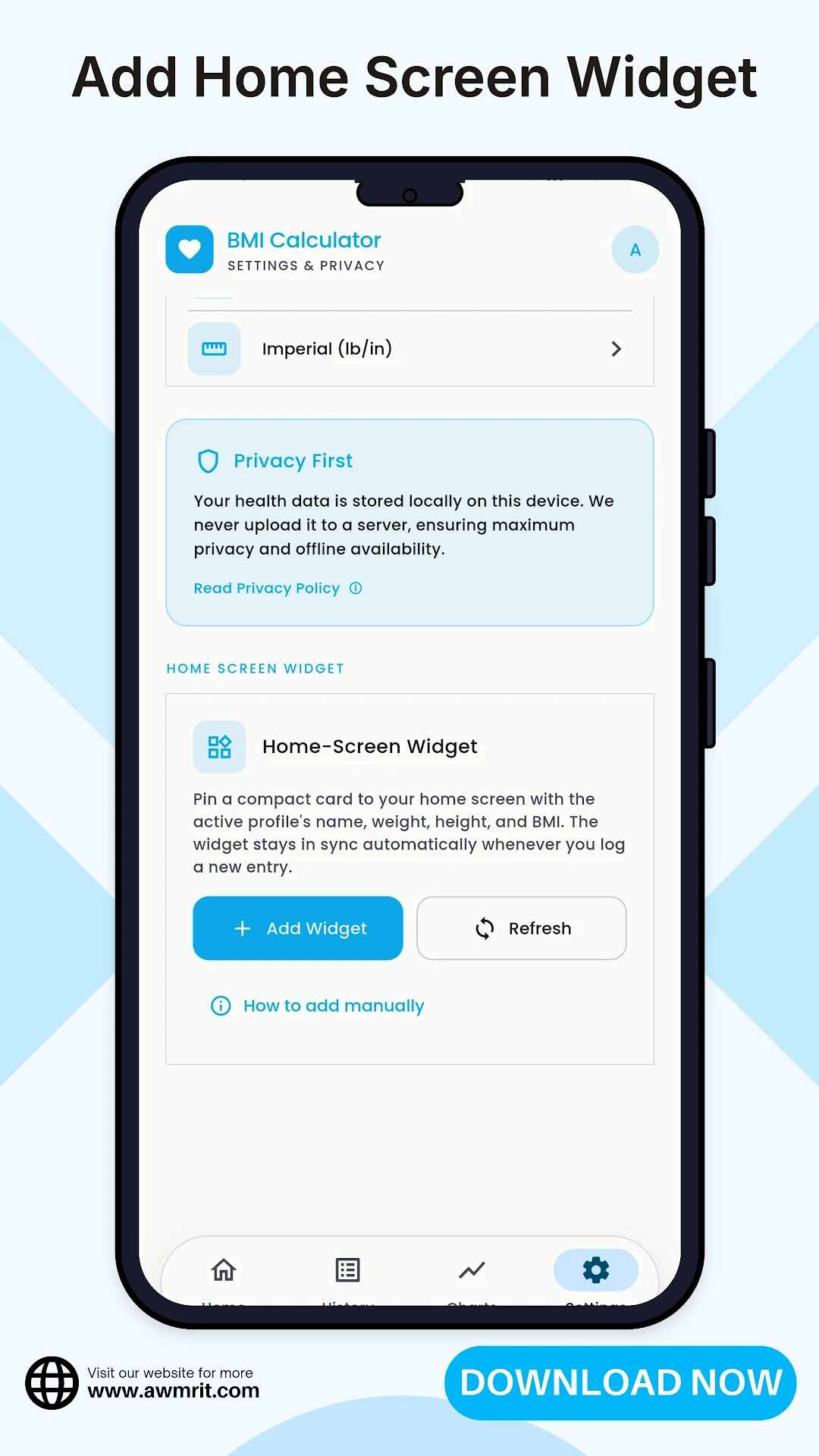 BMI Calculator - Weight Tracker screenshot 6