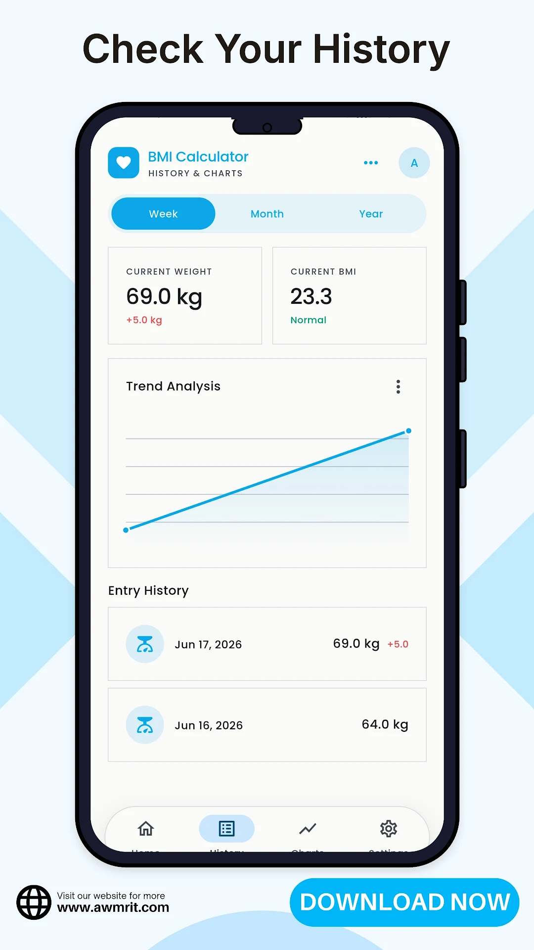 BMI Calculator - Weight Tracker screenshot 8