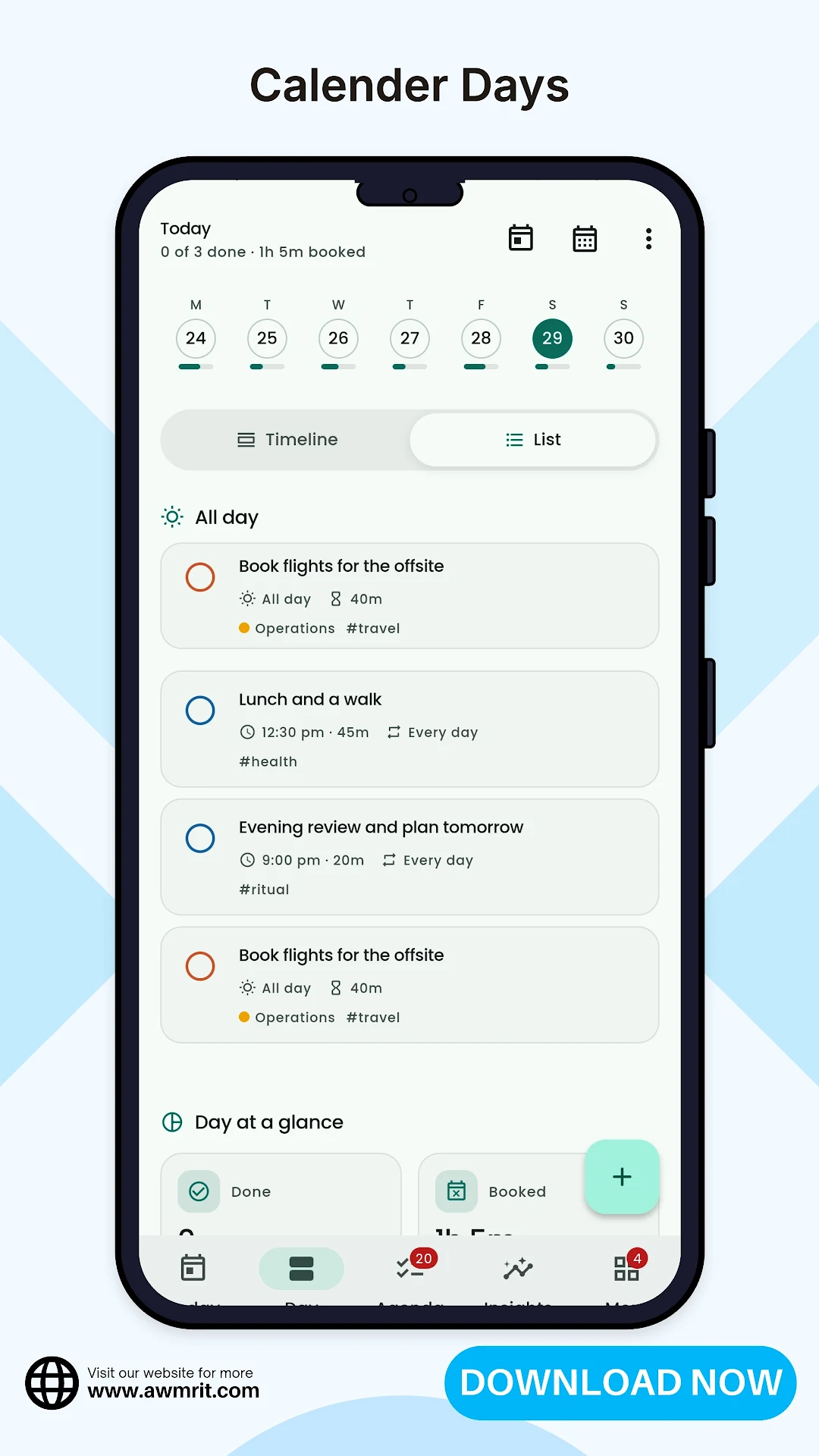 Daily Planner - Tasks & Habits screenshot 3