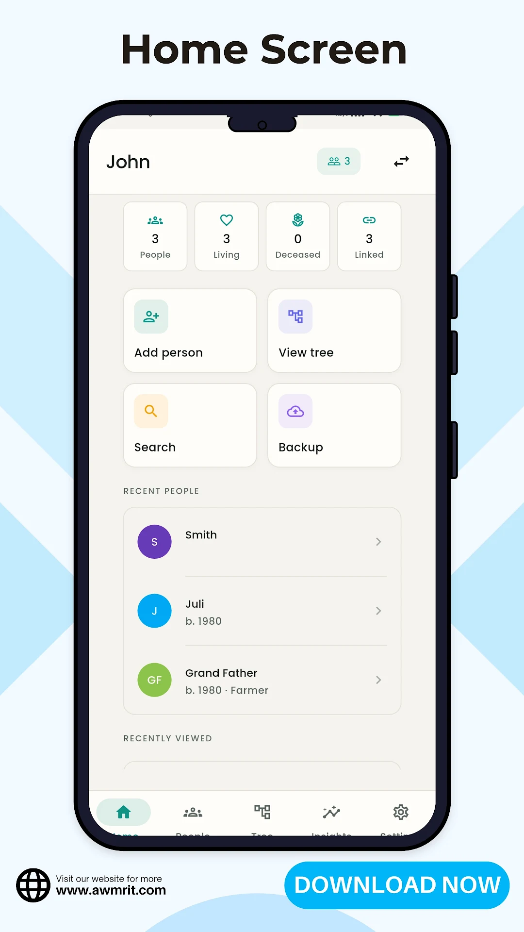 Family Tree: Genealogy Manager screenshot 7