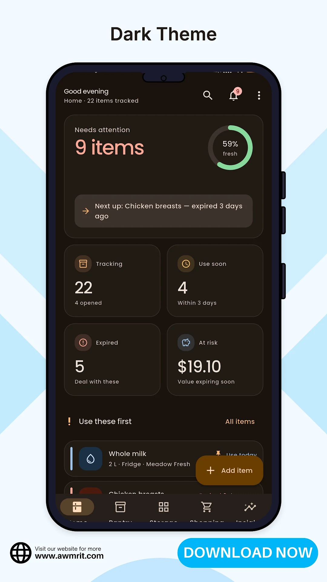 Food Expiry Tracker - Pantry screenshot 3