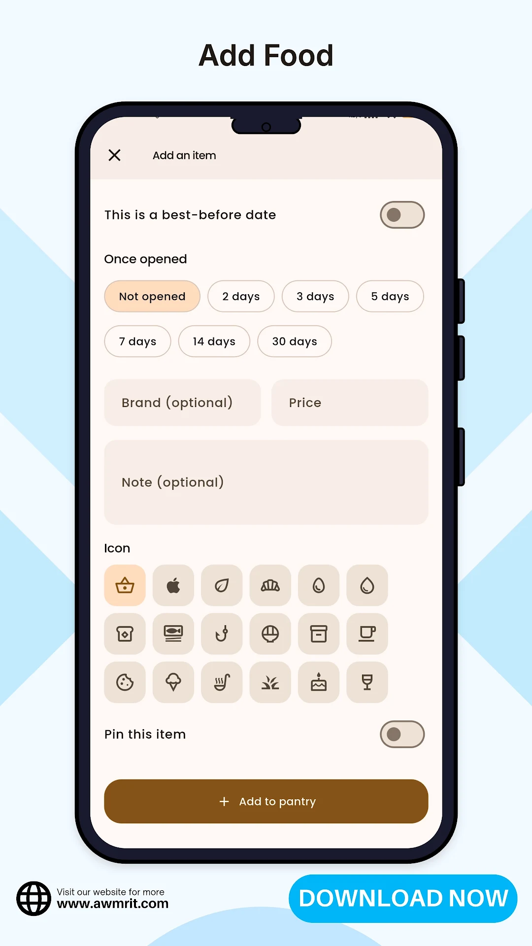 Food Expiry Tracker - Pantry screenshot 4