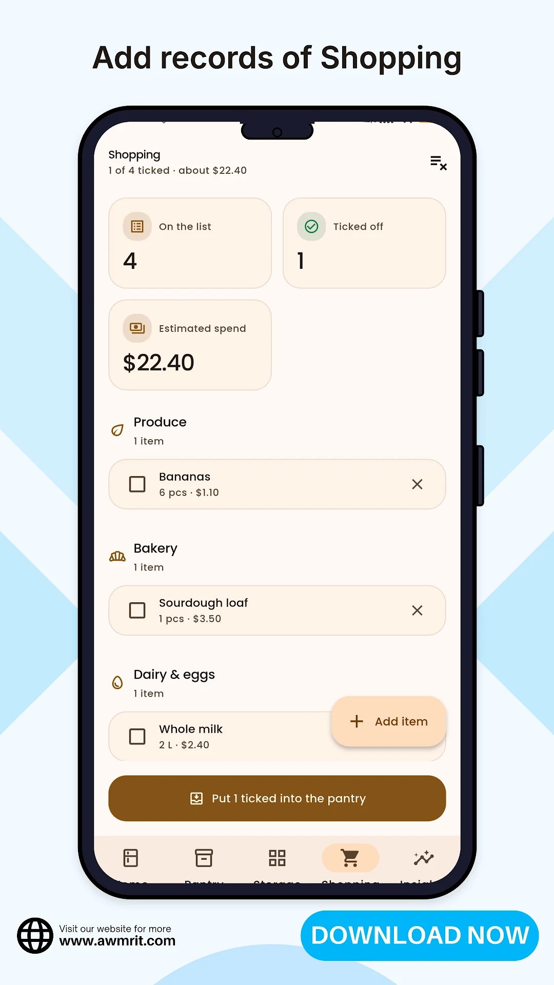 Food Expiry Tracker - Pantry screenshot 5