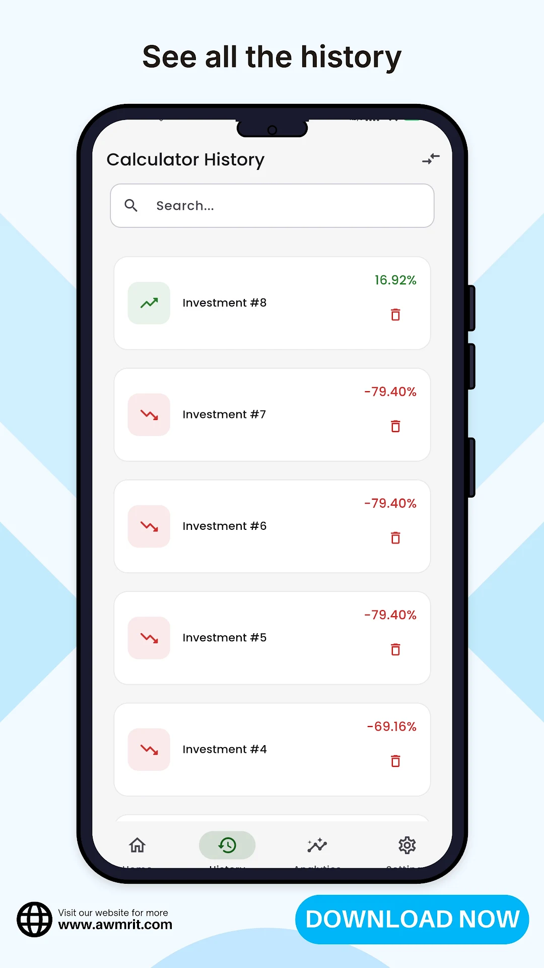 IRR Calculator & Investment screenshot 4