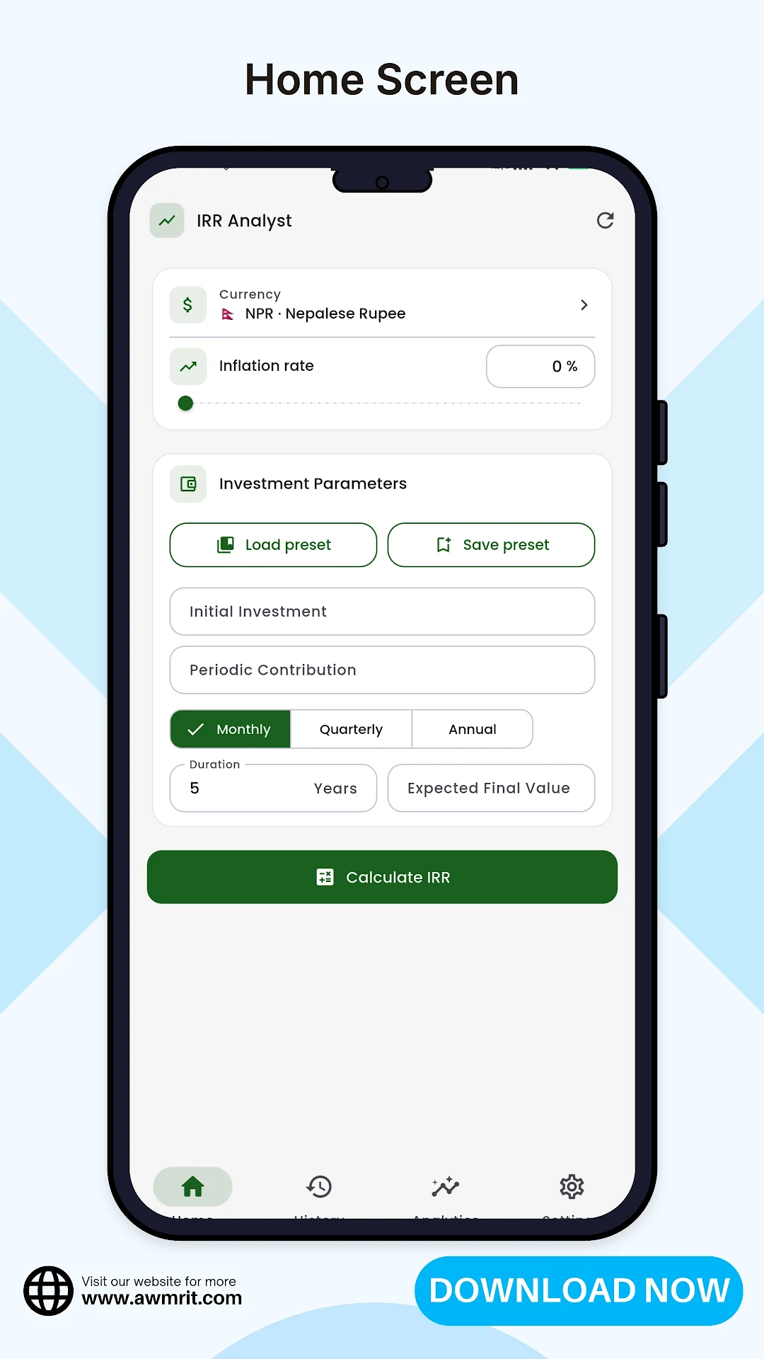 IRR Calculator & Investment screenshot 8