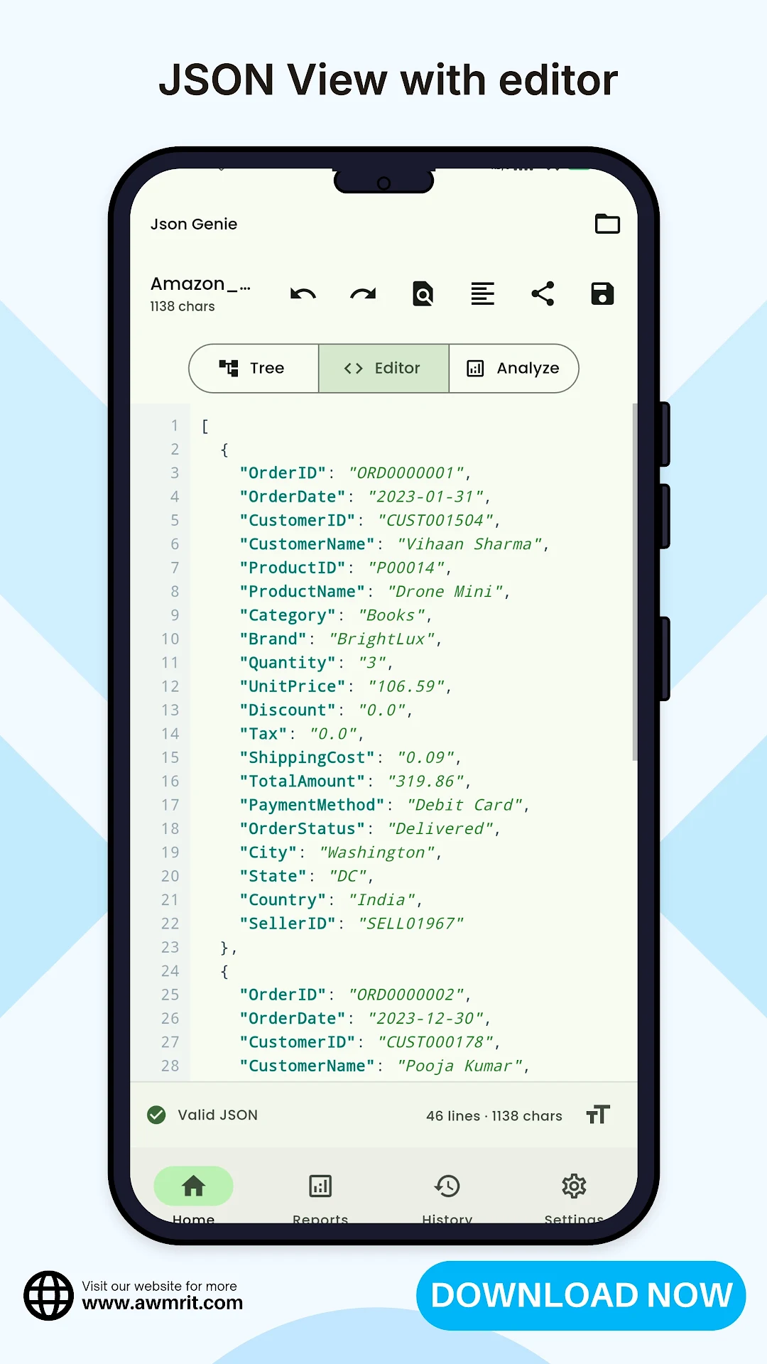 Json Genie - JSON Editor screenshot 2