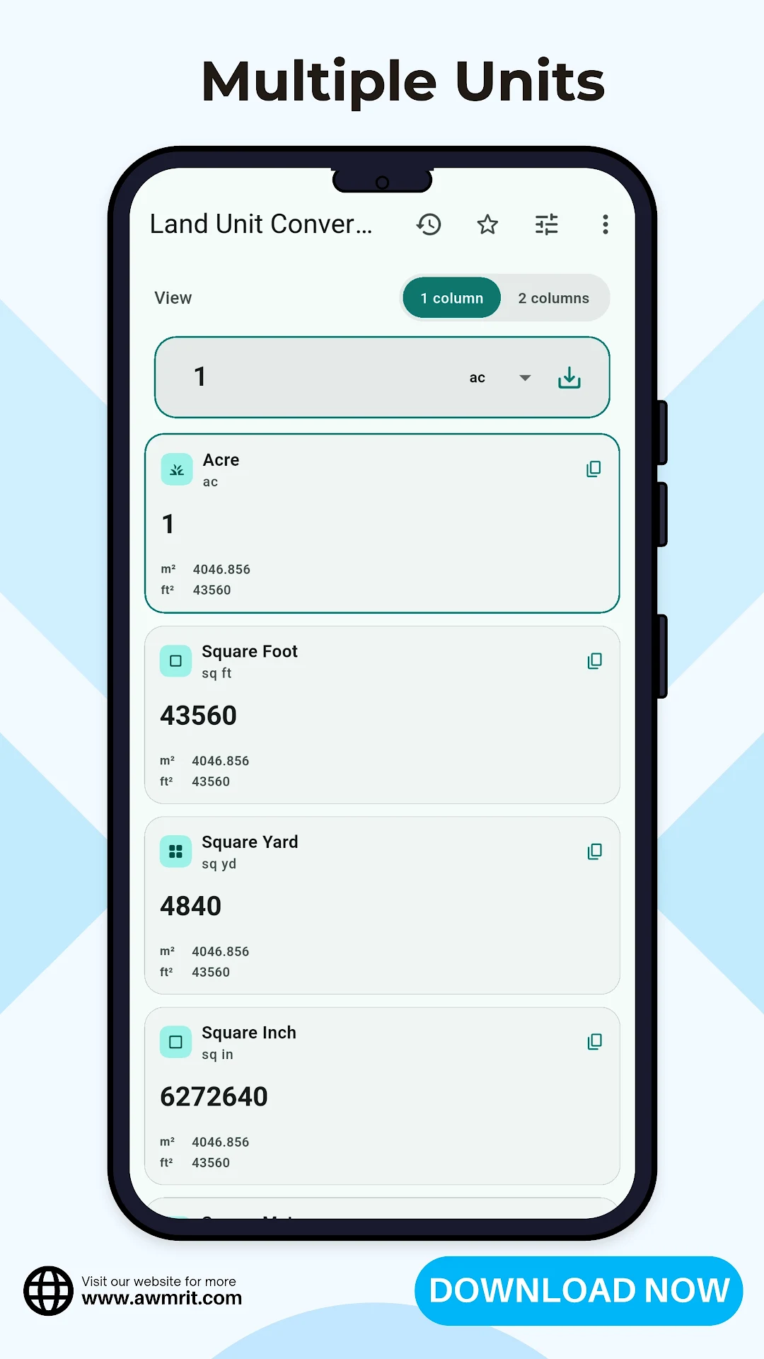 Land Unit Converter screenshot 4