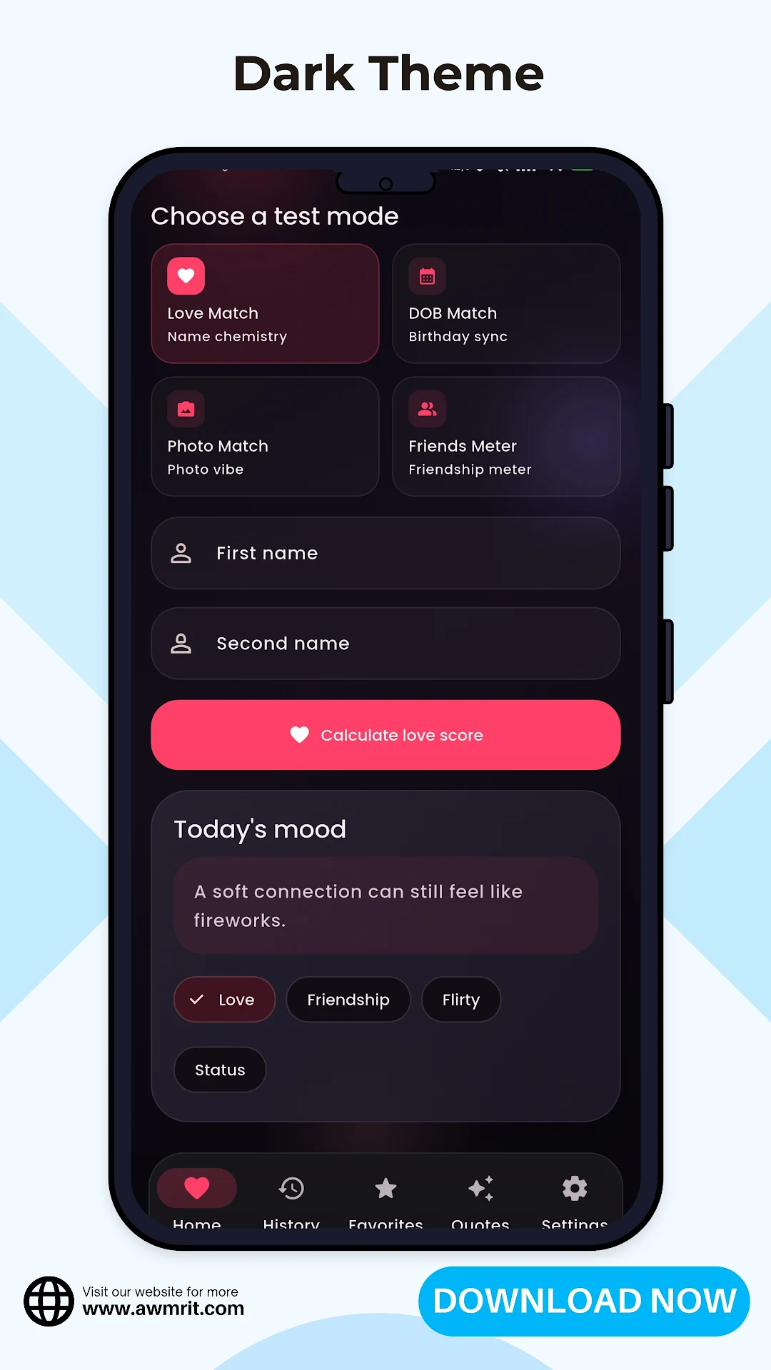 Love Calculator-Match & Quotes screenshot 4