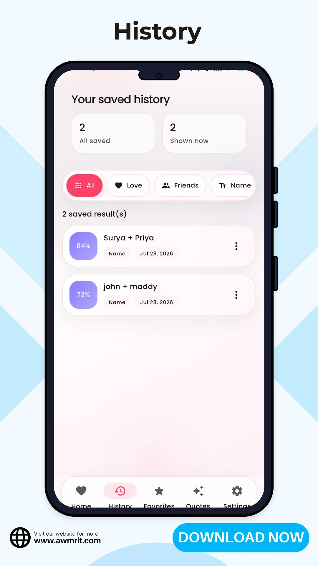 Love Calculator-Match & Quotes screenshot 7
