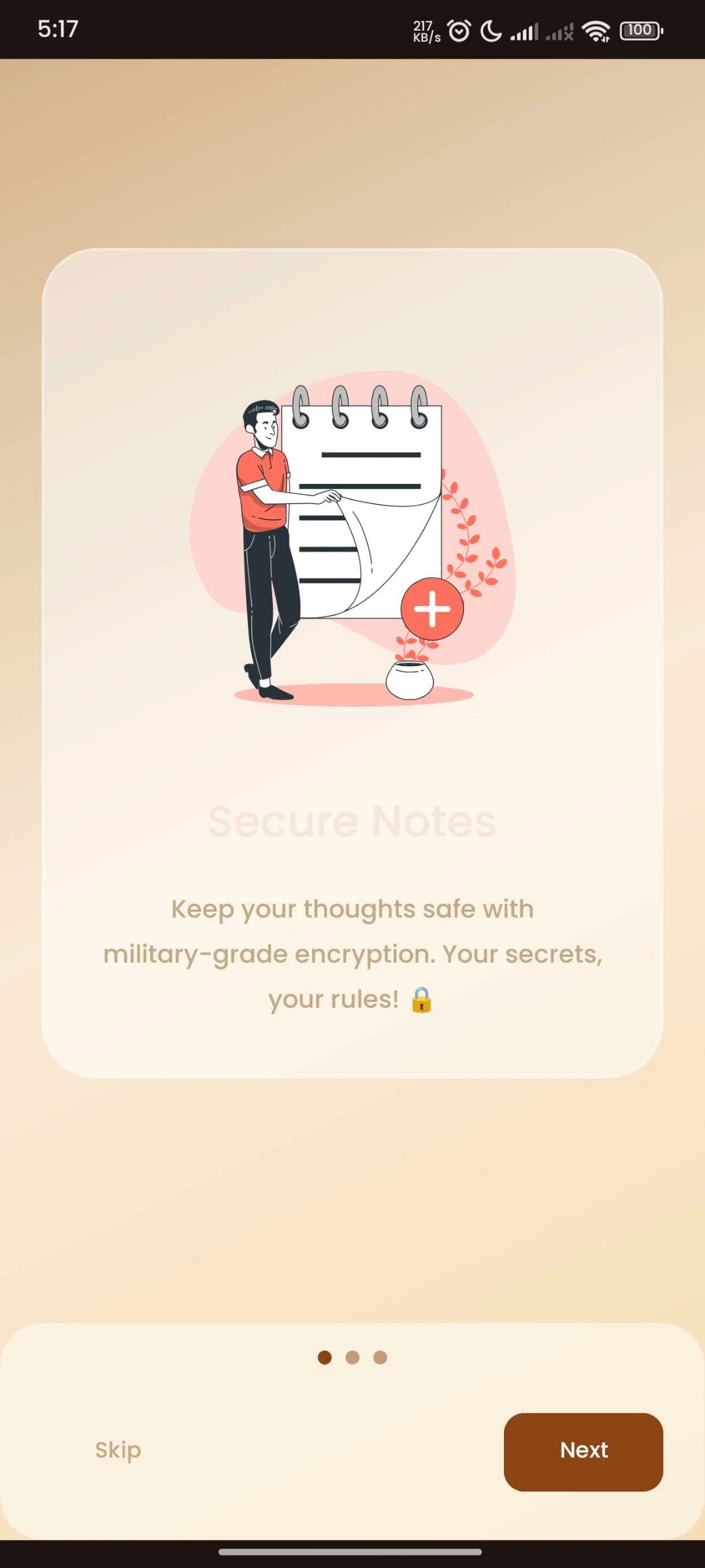 NoteLock -Safe Encrypted Notes screenshot 4