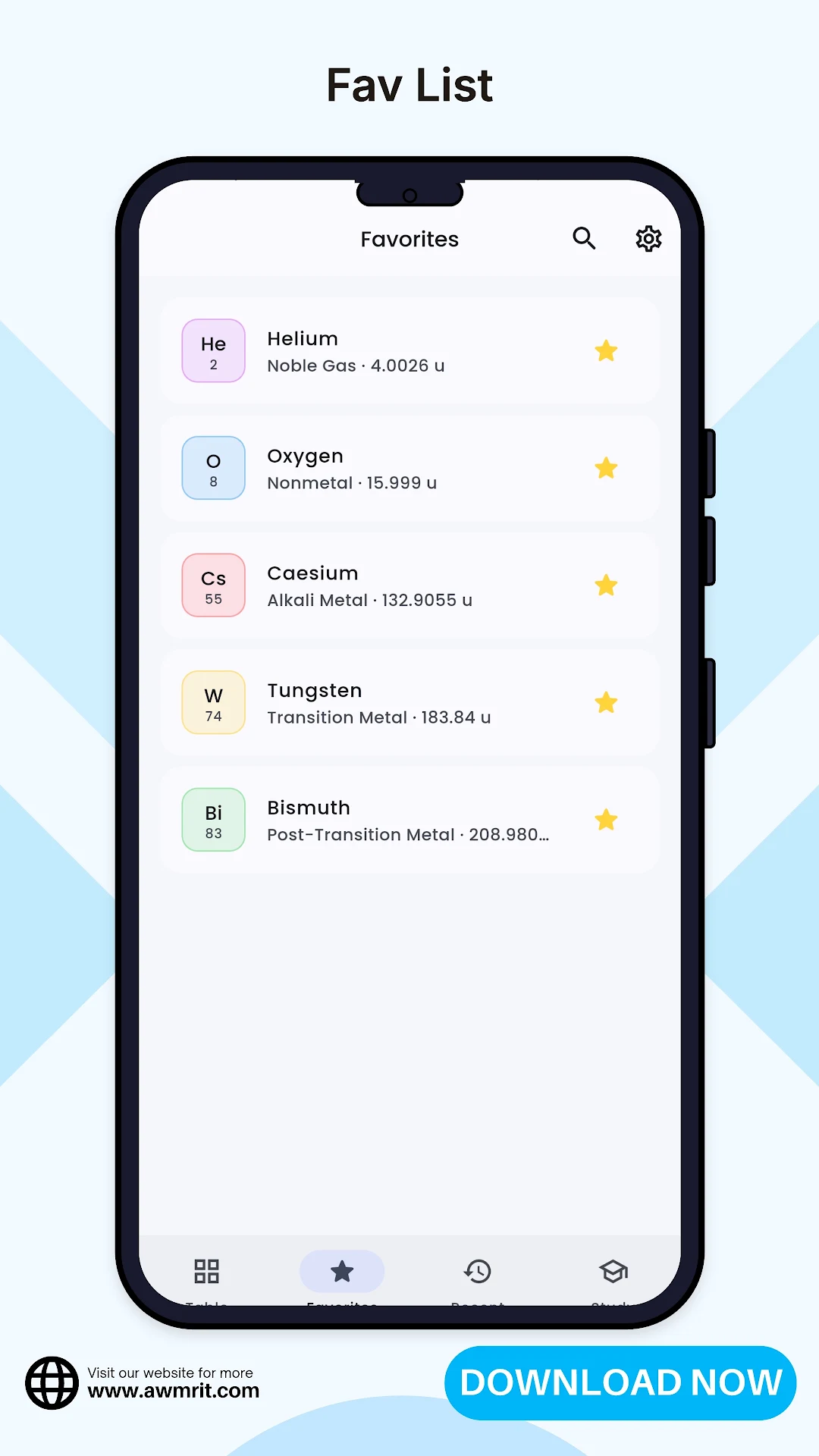 Periodic Table - Chemistry screenshot 5