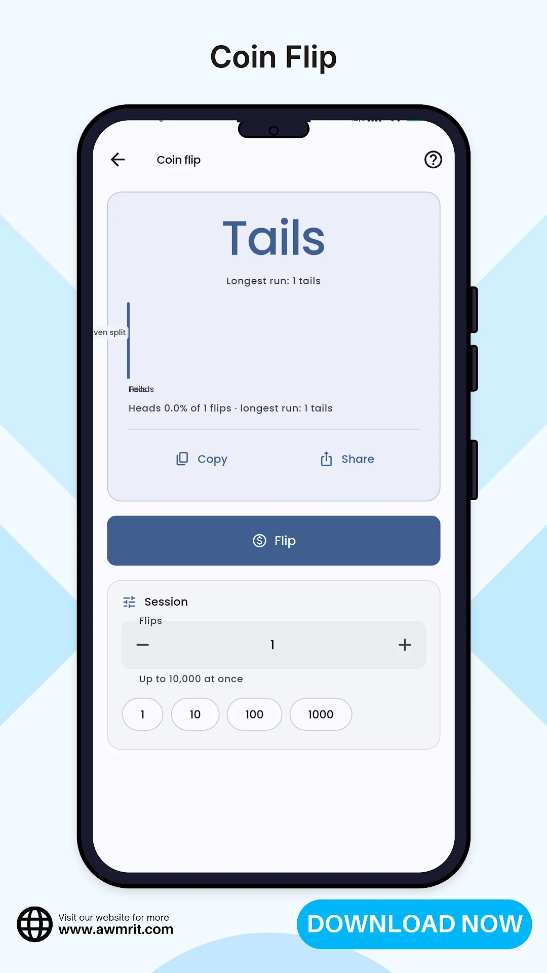 Random Number Generator & Dice screenshot 2