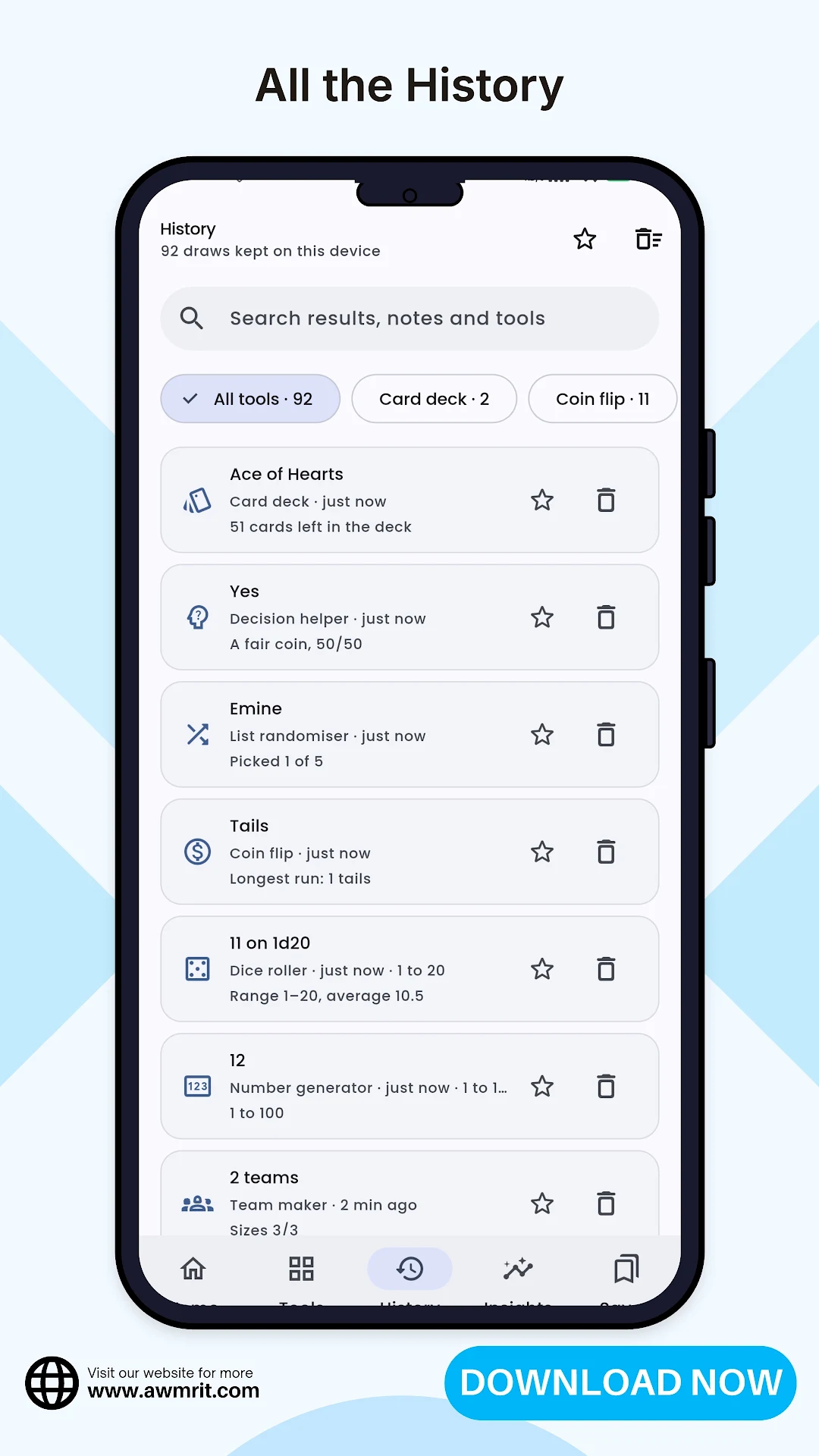 Random Number Generator & Dice screenshot 7