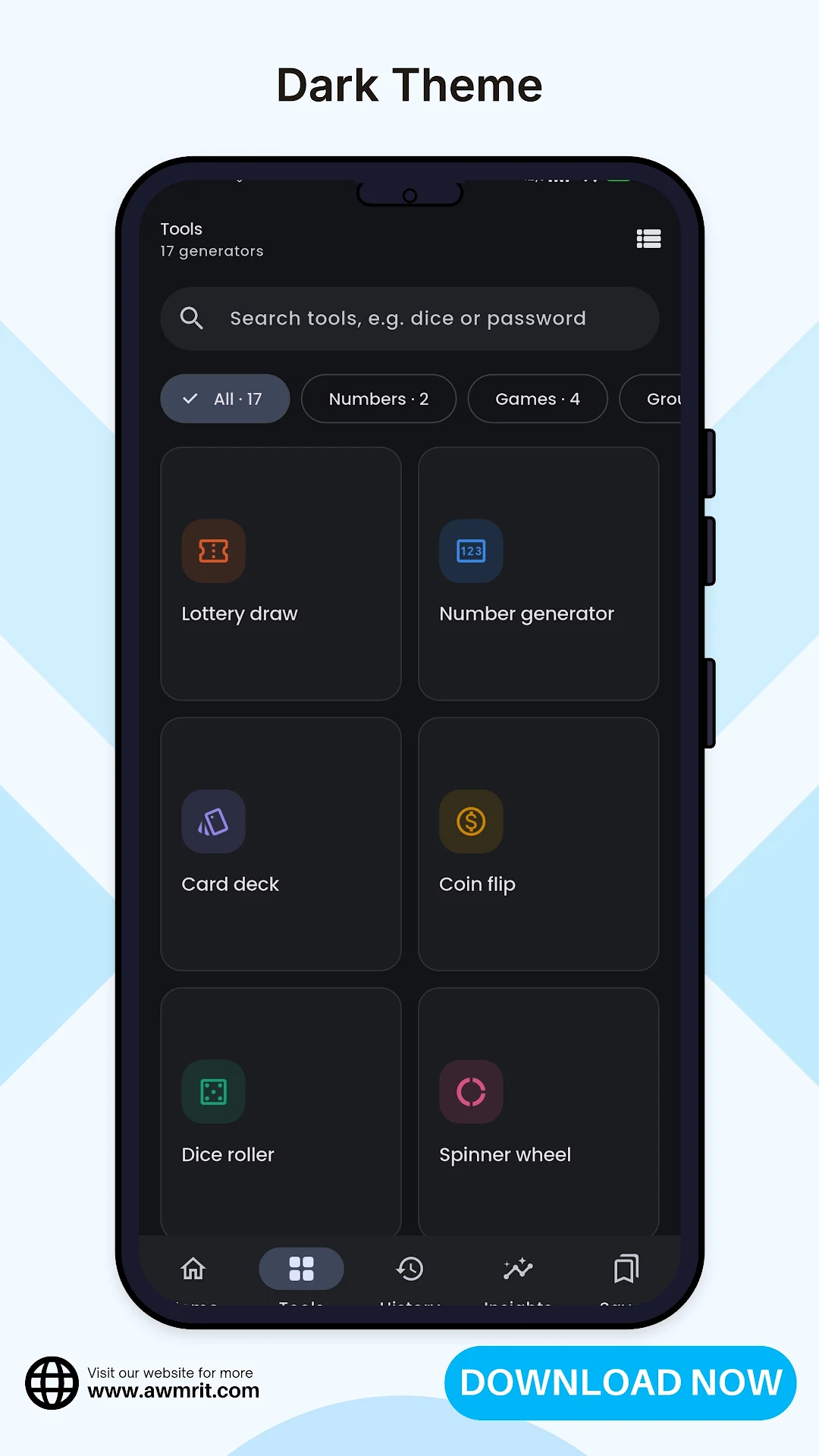 Random Number Generator & Dice screenshot 8