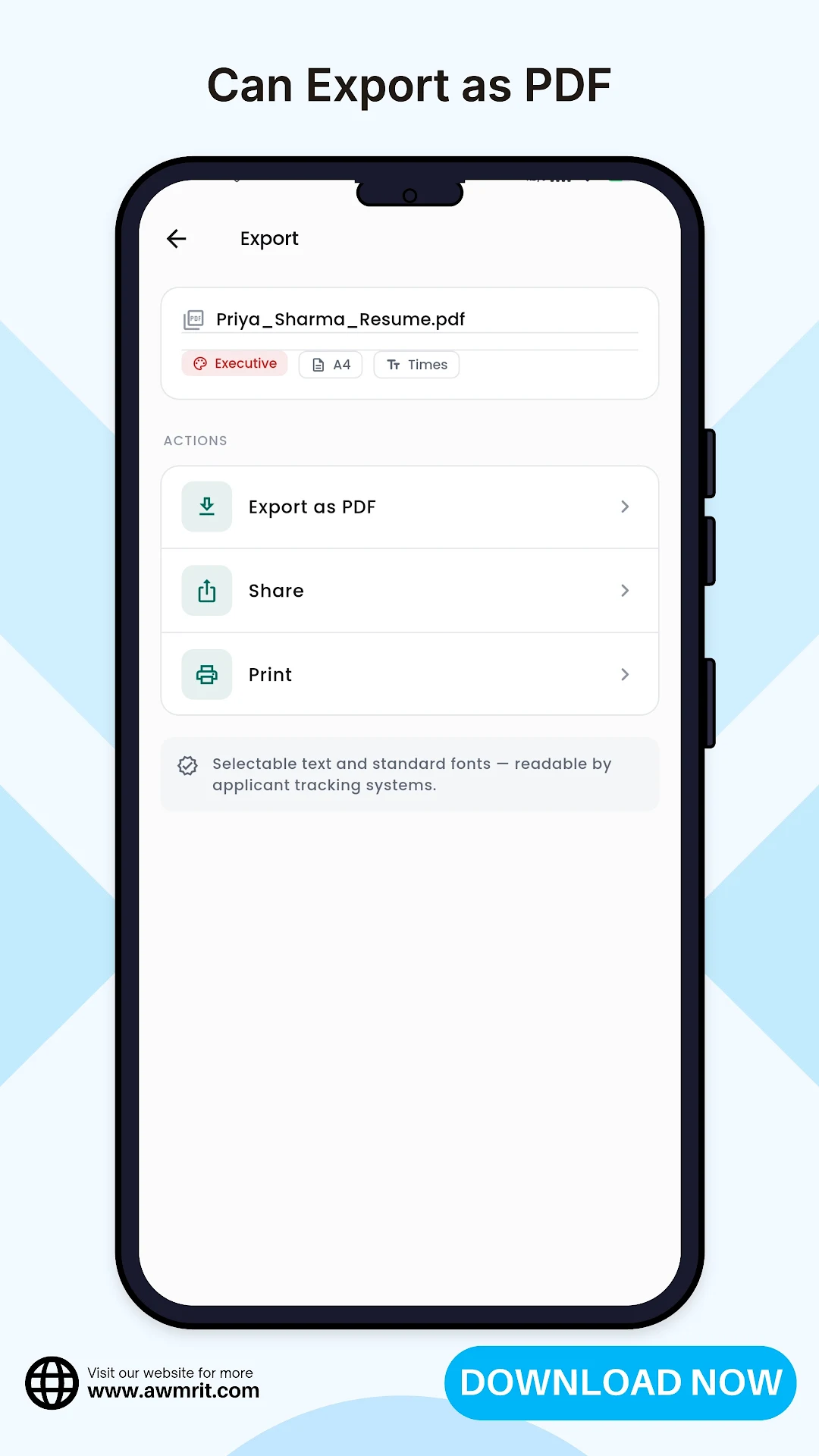 Resume Builder - CV Maker screenshot 5