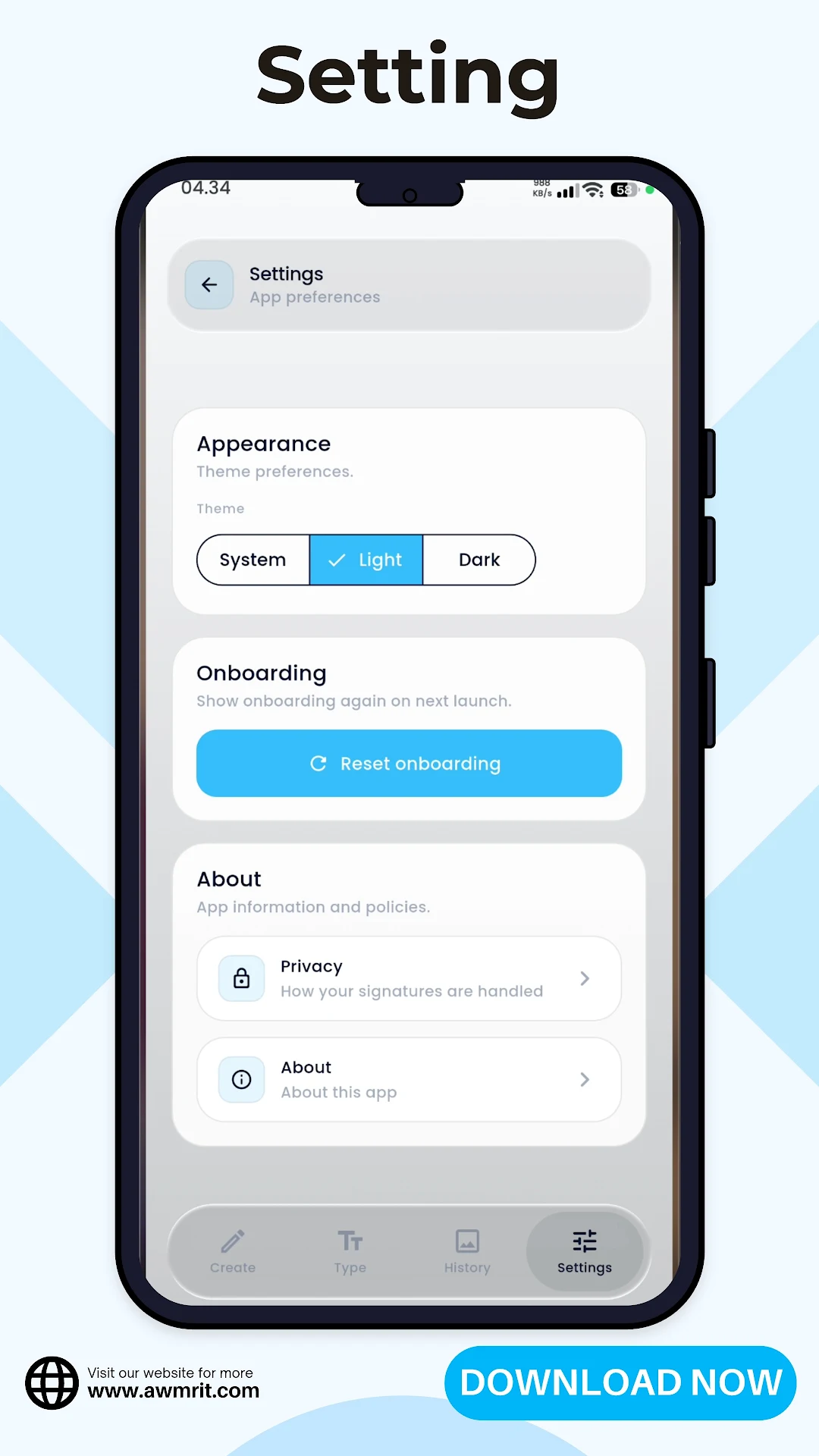 Signature Maker - Draw & Type screenshot 4
