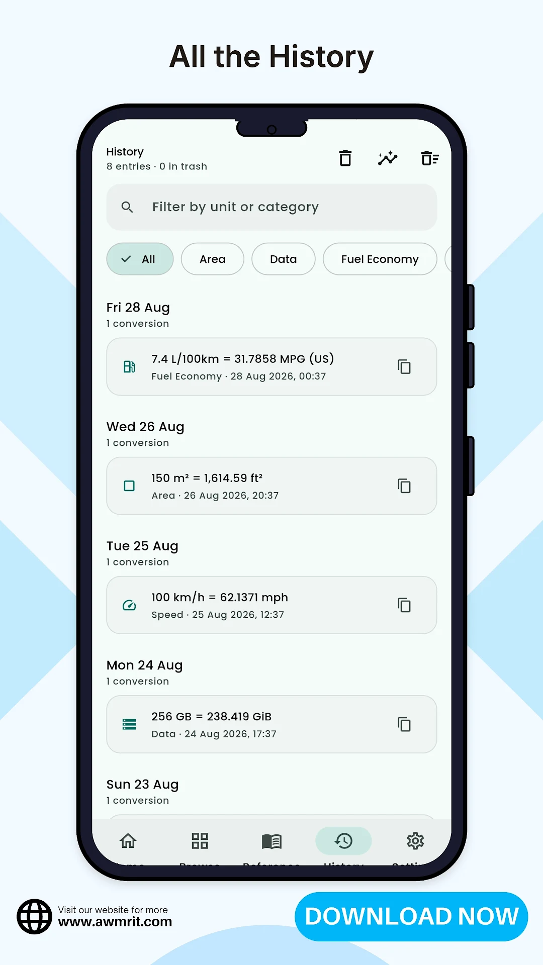 Unit Converter - Measurement screenshot 2