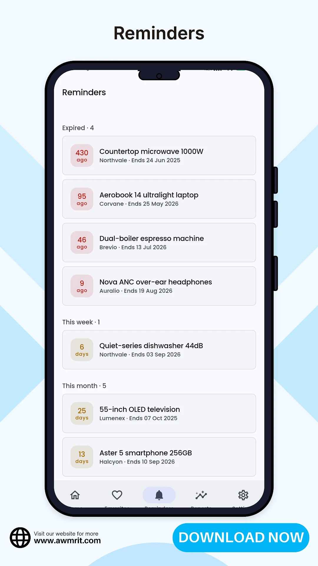Warranty Tracker - Expiry Date screenshot 5